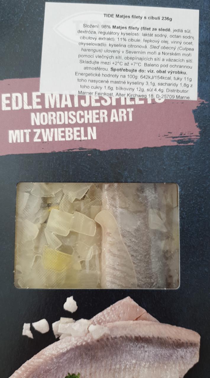 Fotografie - Edle Matjesfilets mit Zwiebeln