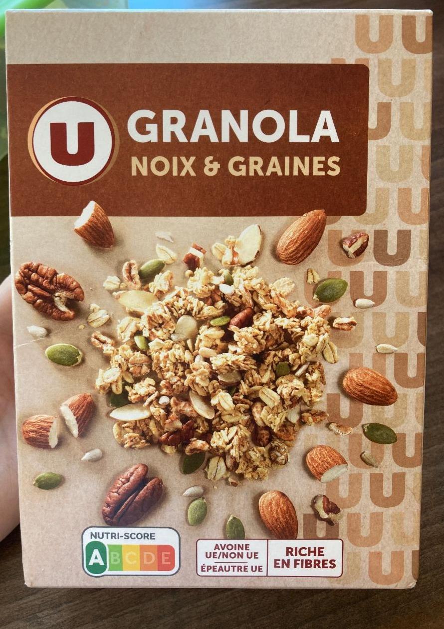 Fotografie - Granola noix & graines U