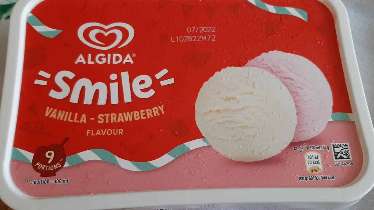 Fotografie - Smile Strawberry-Vanilla Algida