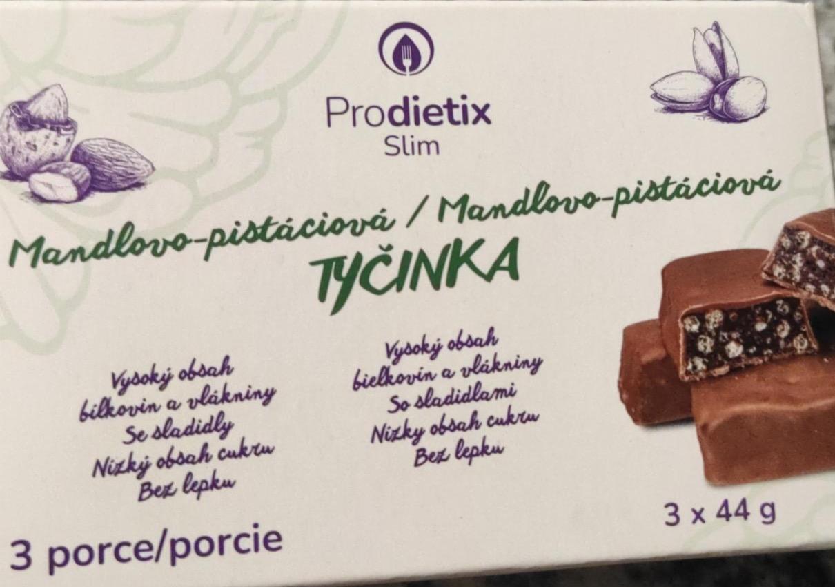 Fotografie - Proteinová mandlovo-pistáciová tyčinka Prodietix