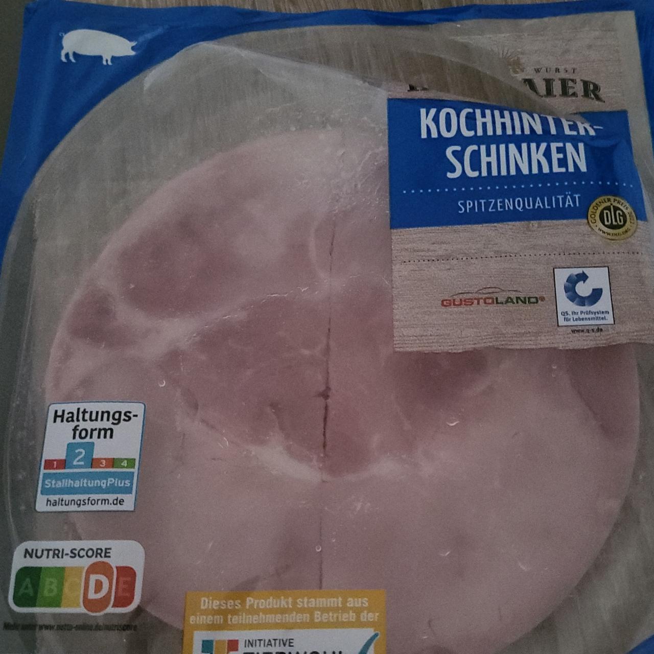 Fotografie - Kochhinter-Schinken Hofmaier