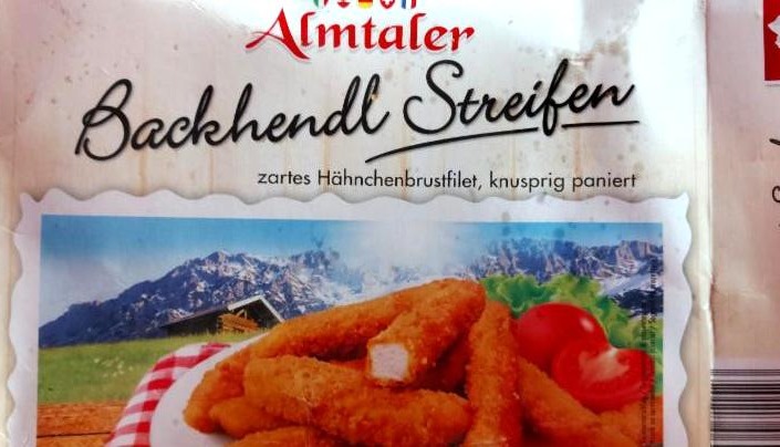 Fotografie - Backhendl streifen Almtaler