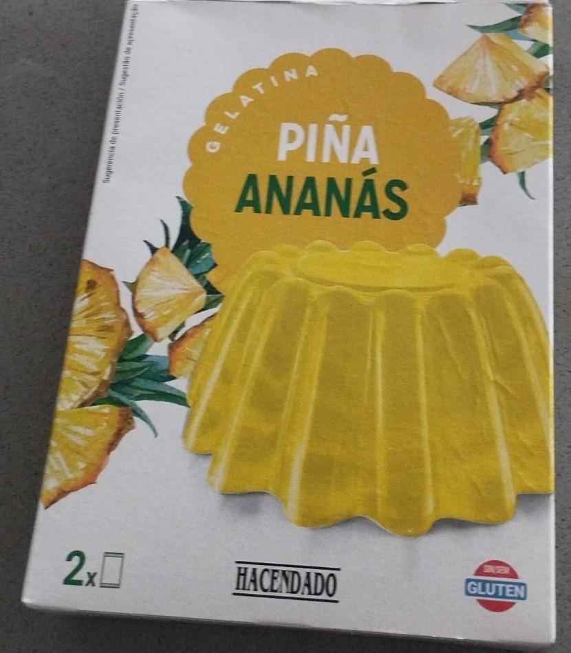 Fotografie - Gelatina Piña Hacendado