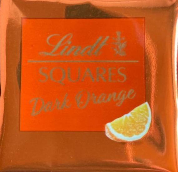 Fotografie - Squares Dark Orange Lindt