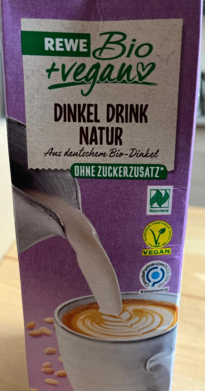 Fotografie - Dinkel Drink Natur Rewe Bio