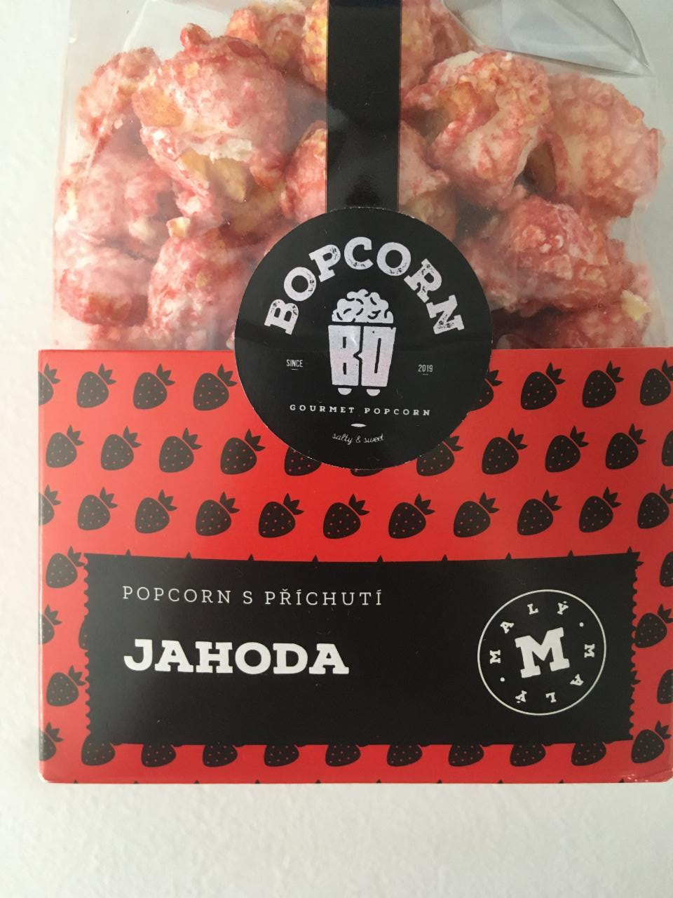 Fotografie - Gourmet Popcorn jahoda