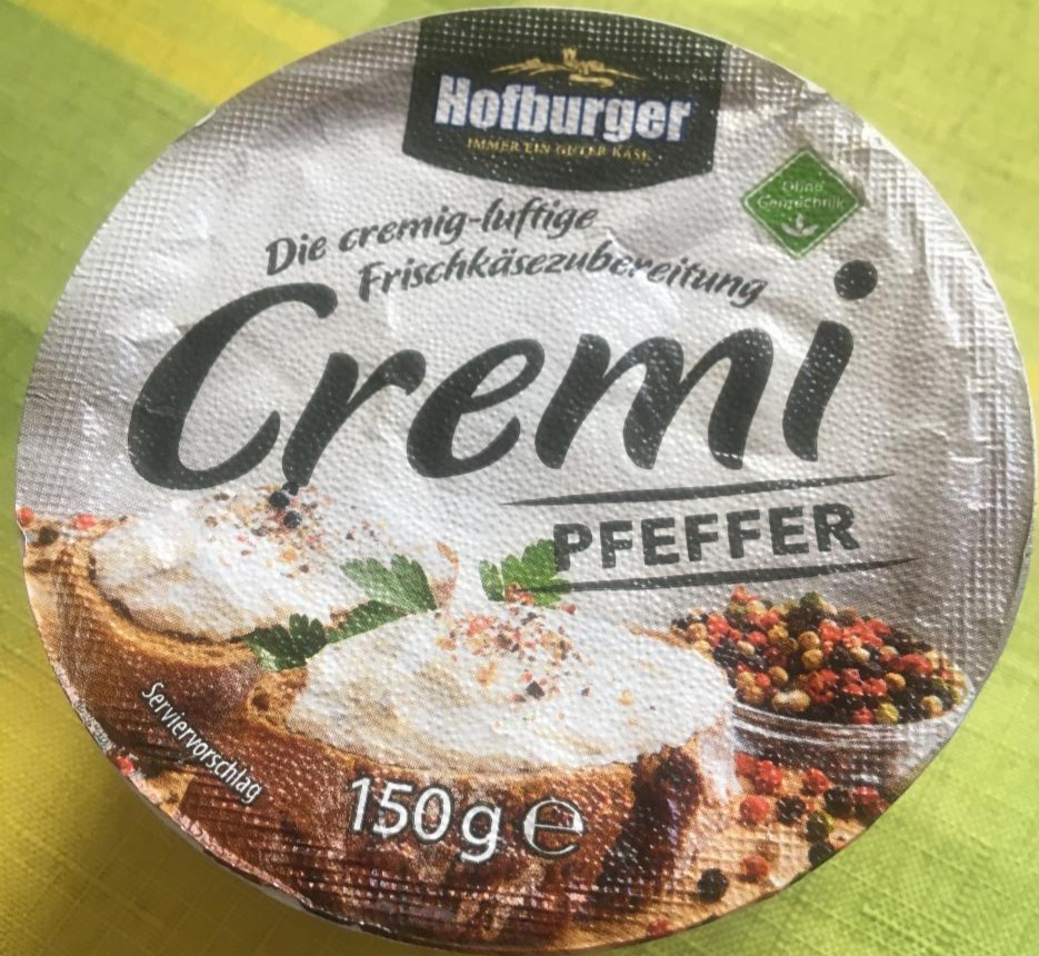 Fotografie - Cremi Pfeffer frischkãsezubereitung Hofburger