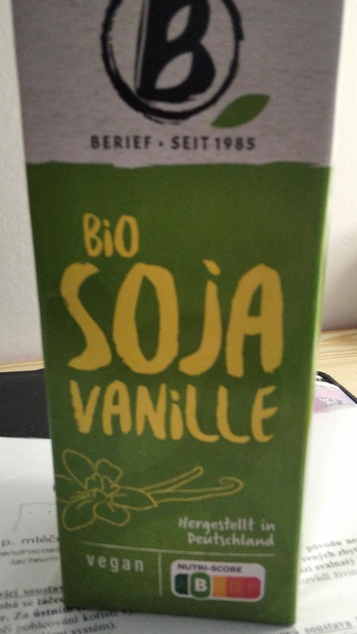 Fotografie - Bio Soja Vanille Berief