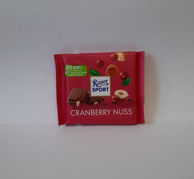 Fotografie - Cranberry Nuss Ritter sport