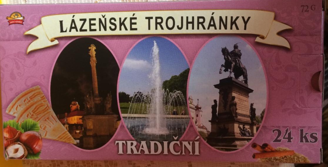 Fotografie - Tradiční lázeňské trojhránky Poděbrady