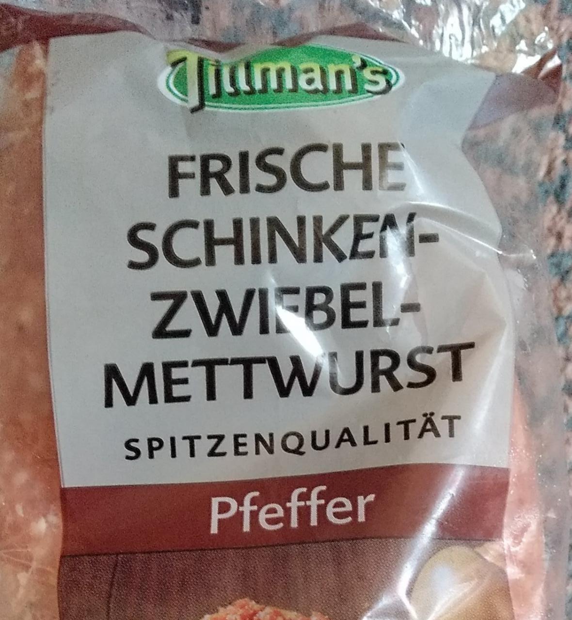 Fotografie - Frische Schinken-Zwiebelmettwurst Pfeffer Tillman's