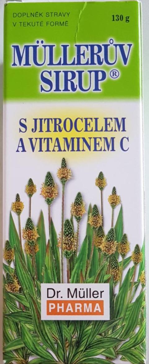 Fotografie - Müllerův sirup s jitrocelem a vitaminem C