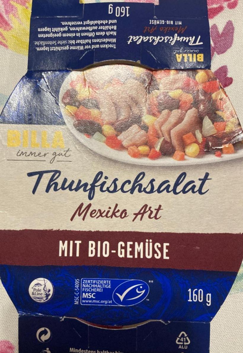 Fotografie - Thunfischsalat Mexiko Art mit Bio-Gemüse Billa