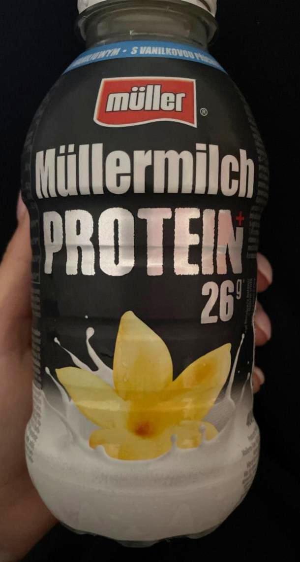 Fotografie - Müllermilch protein 26g s vanilkovou příchutí Müller