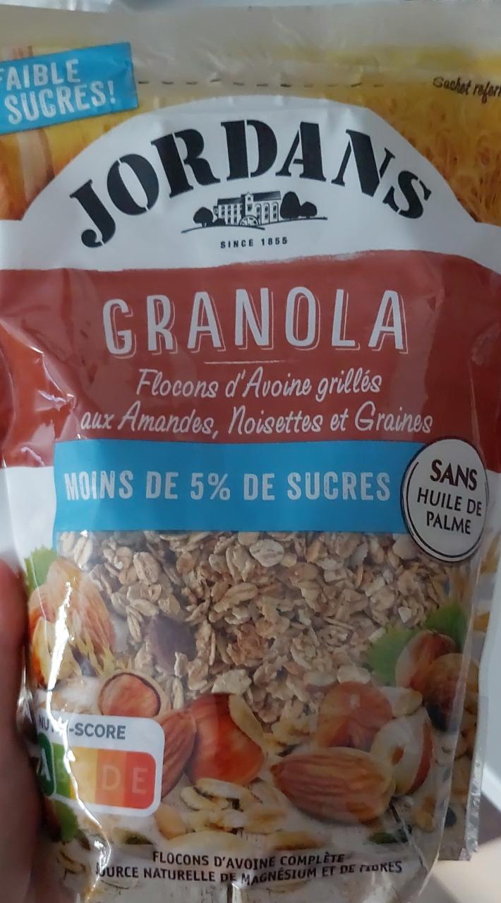 Fotografie - Granola Amandes, Noisettes et Graines Jordans