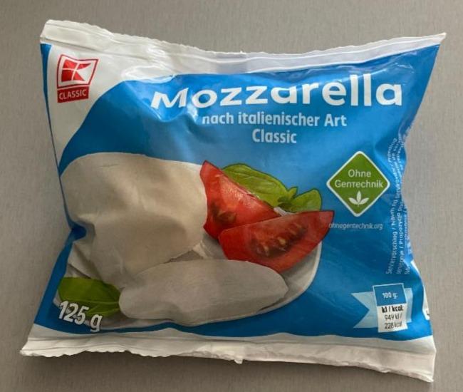 Fotografie - Mozzarella nach italienischer art K-Classic