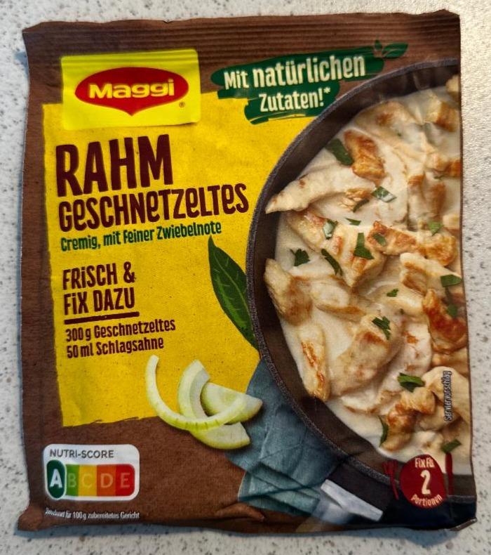 Fotografie - Rahm Geschnetzeltes Maggi