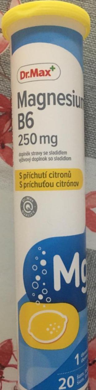 Fotografie - Magnesium s vitamínem B6 s příchutí citronu