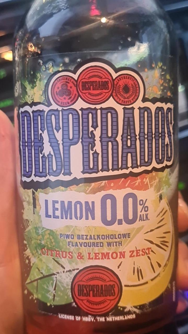 Fotografie - Lemon 0,0% alk. Desperados