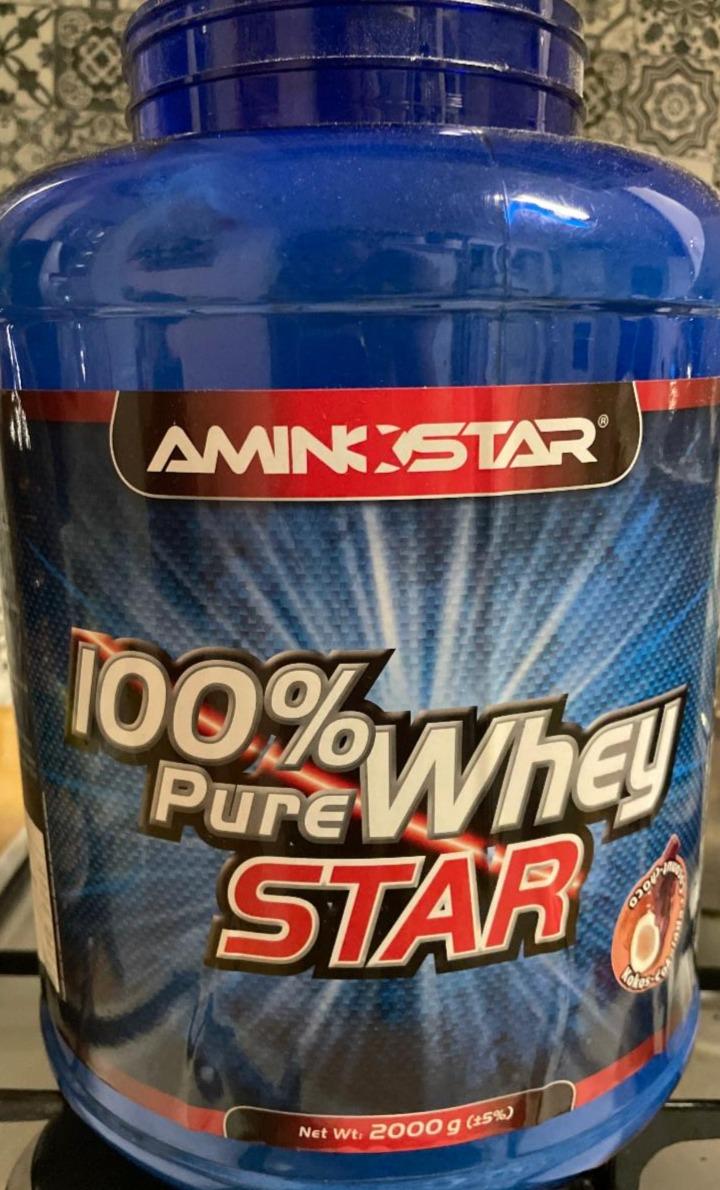 Fotografie - Aminostar 100% pure whey star kokos-čokoláda