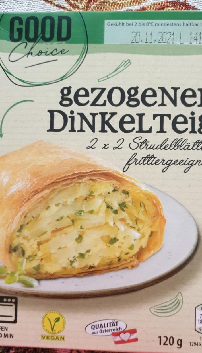 Fotografie - Gezogenen Dinkelteig tažené špaldové těsto Good choice