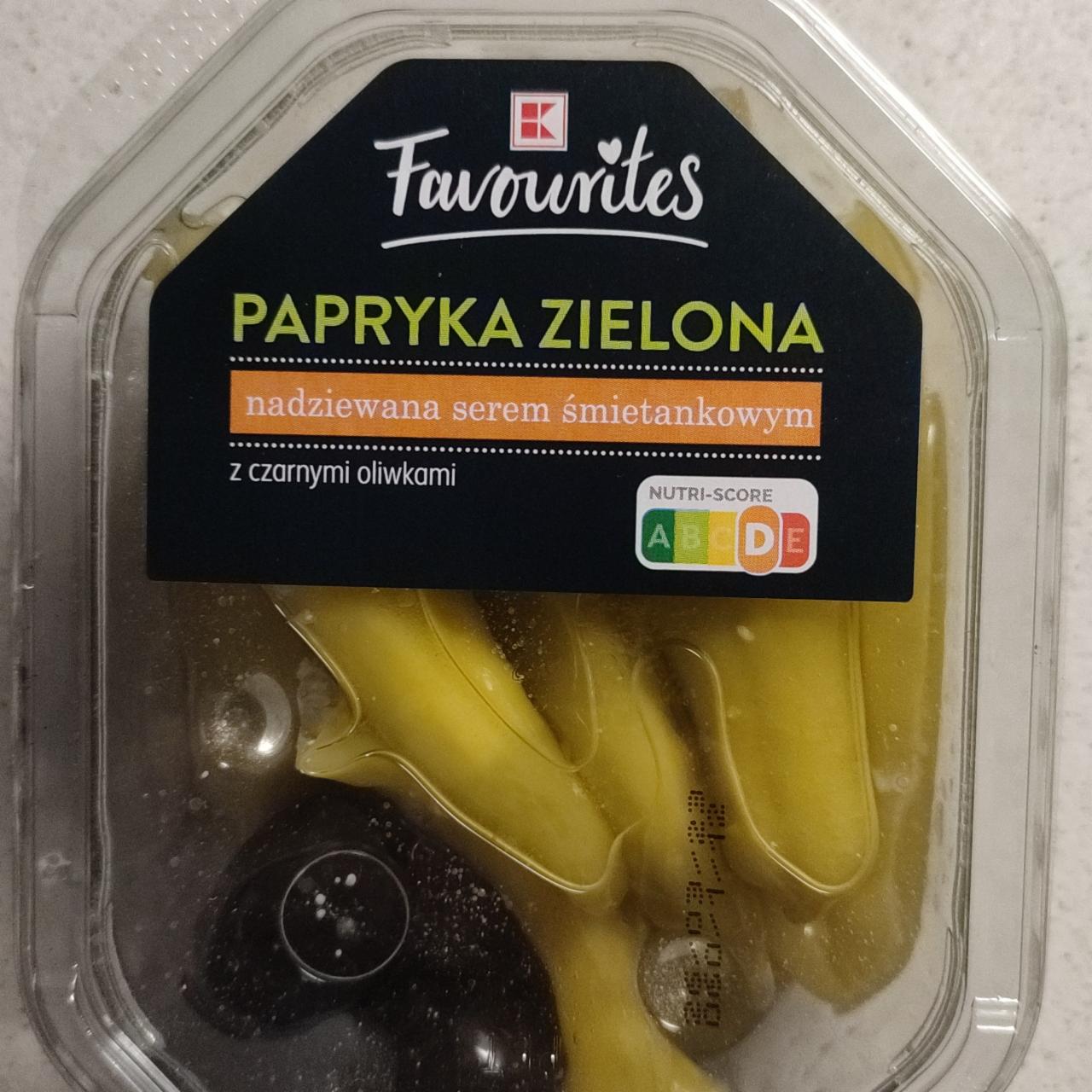 Fotografie - zelená paprika se smetanovým sýrem K-Favorites