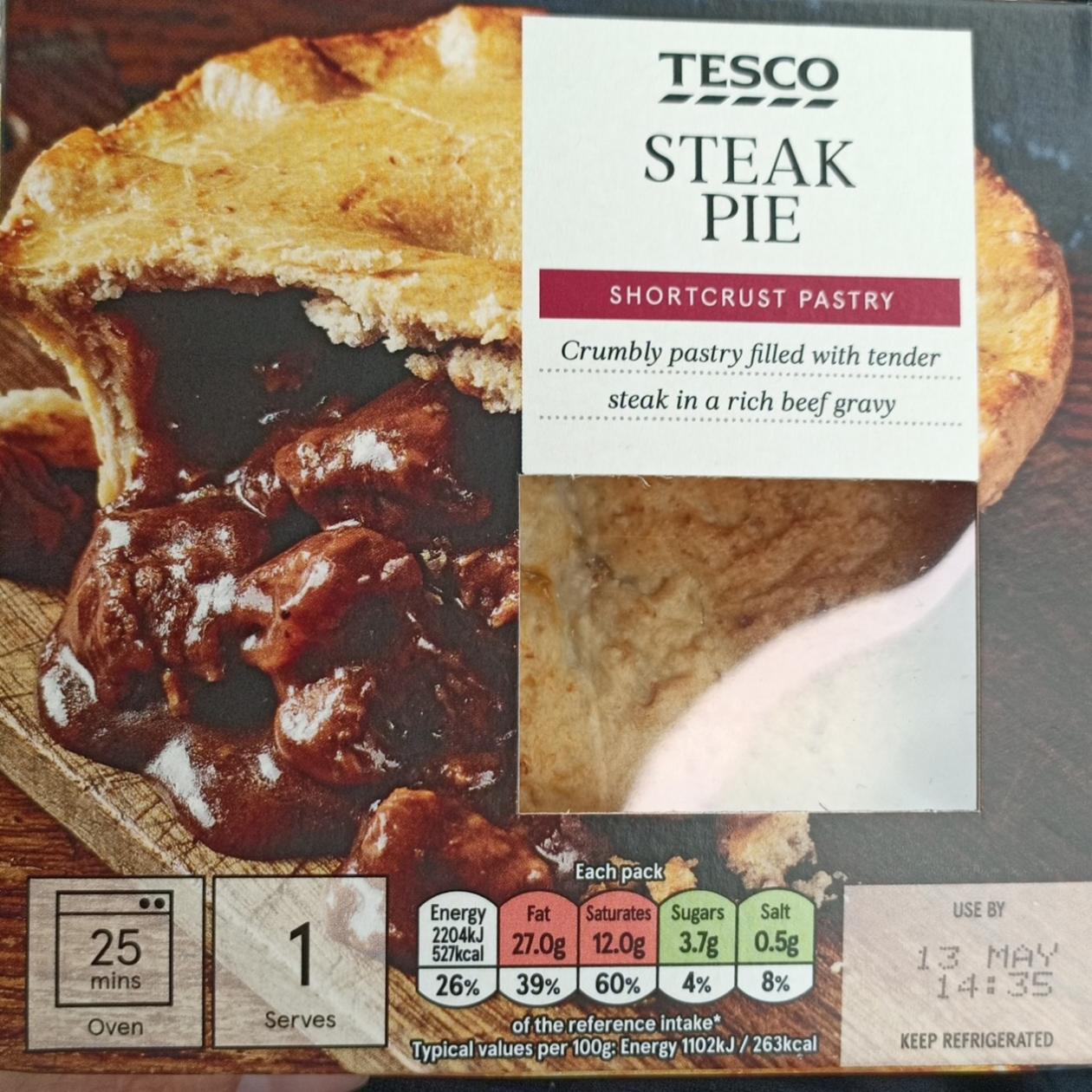 Fotografie - Steak Pie Tesco