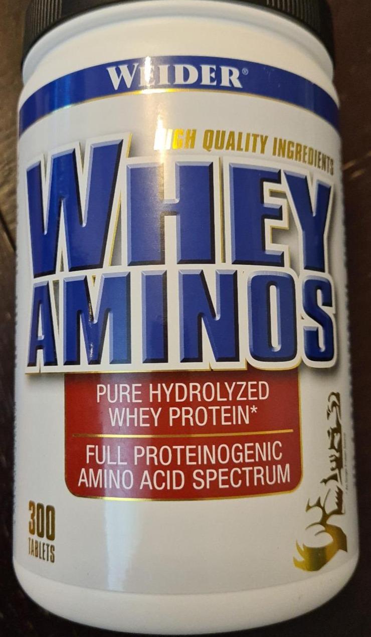 Fotografie - Whey Aminos Weider