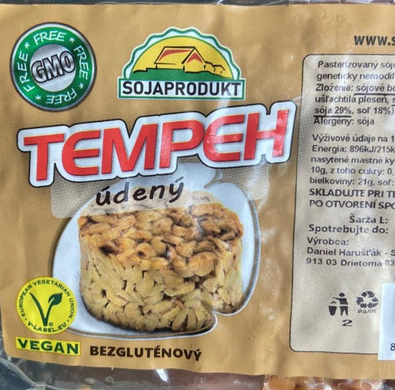 Fotografie - Tempeh uzený Sojaprodukt