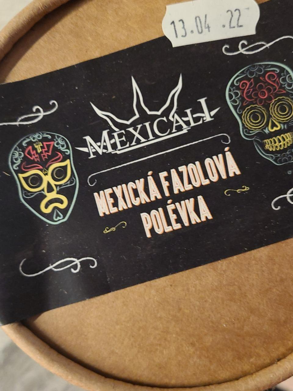 Fotografie - mexická fazolová polévka mexicali