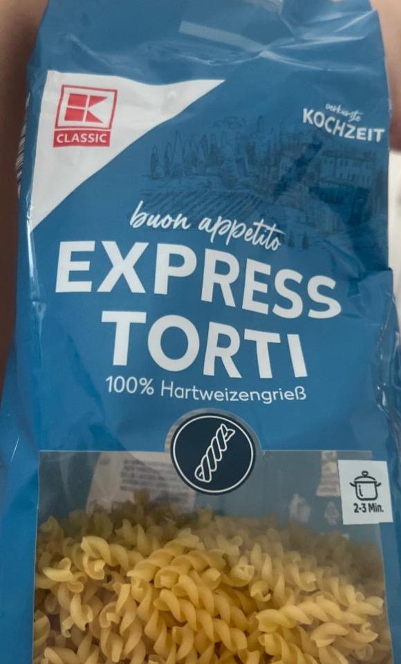 Fotografie - Express Torti durum wheat K-Classic