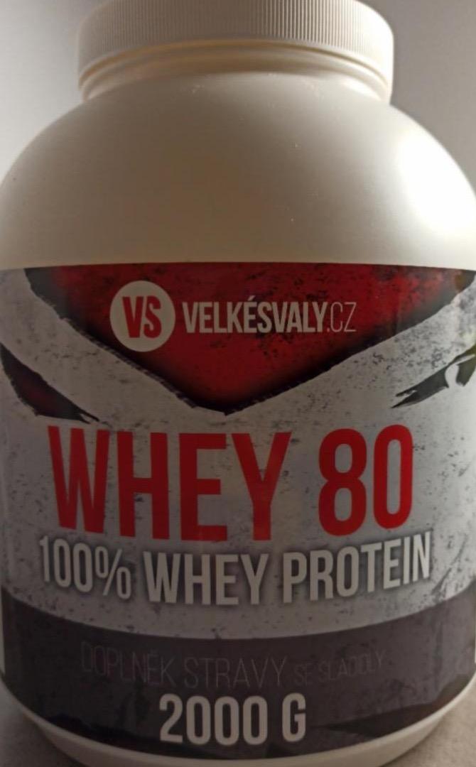 Fotografie - WPC80 whey protein Velké Svaly