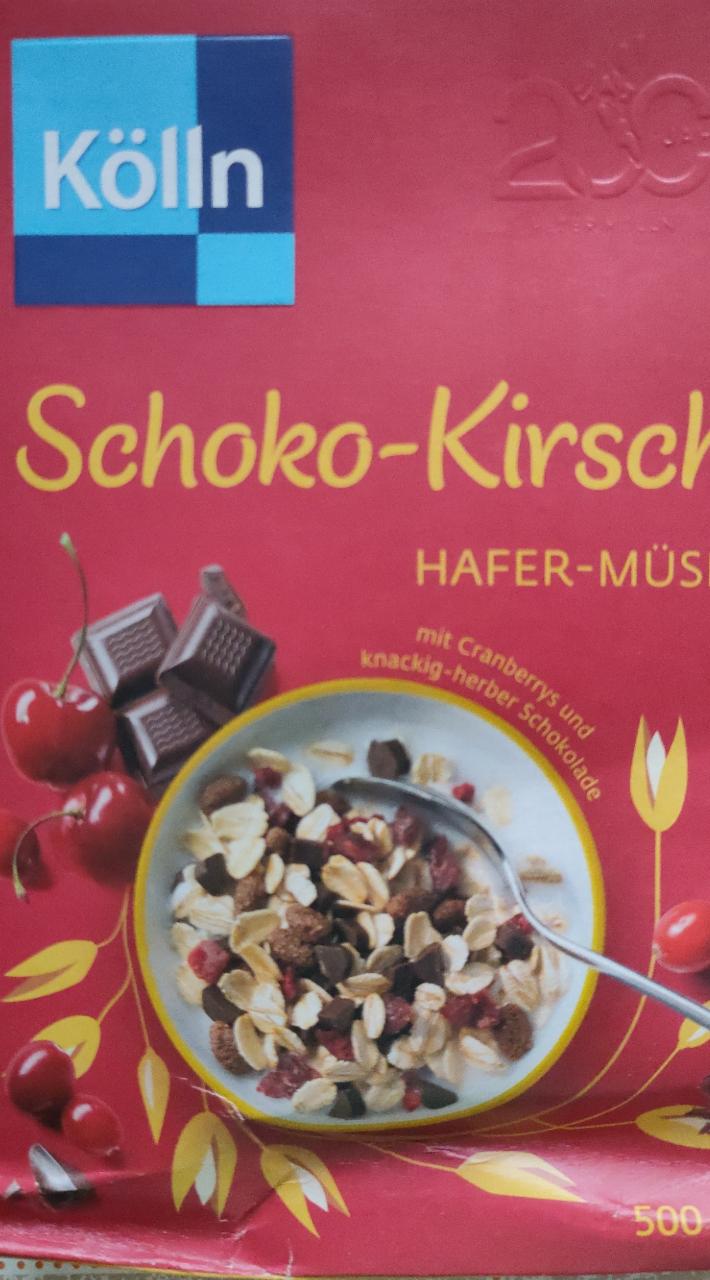 Fotografie - Schoko-Kirsch Hafer-Müsli Kölln