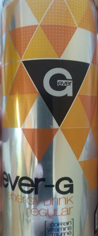 Fotografie - ever-G energy drink