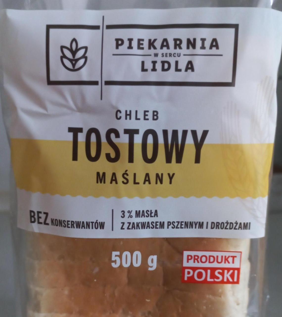 Fotografie - Chleb Tostowy maslany Piekarnia Lidla