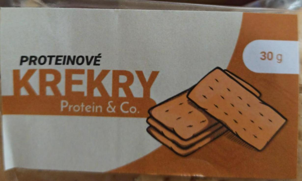 Fotografie - Proteinové krekry Protein & Co.