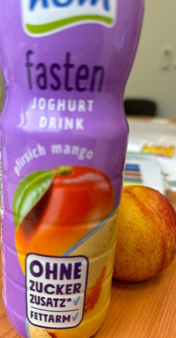 Fotografie - Joghurt drink pfirsich mango Nóm