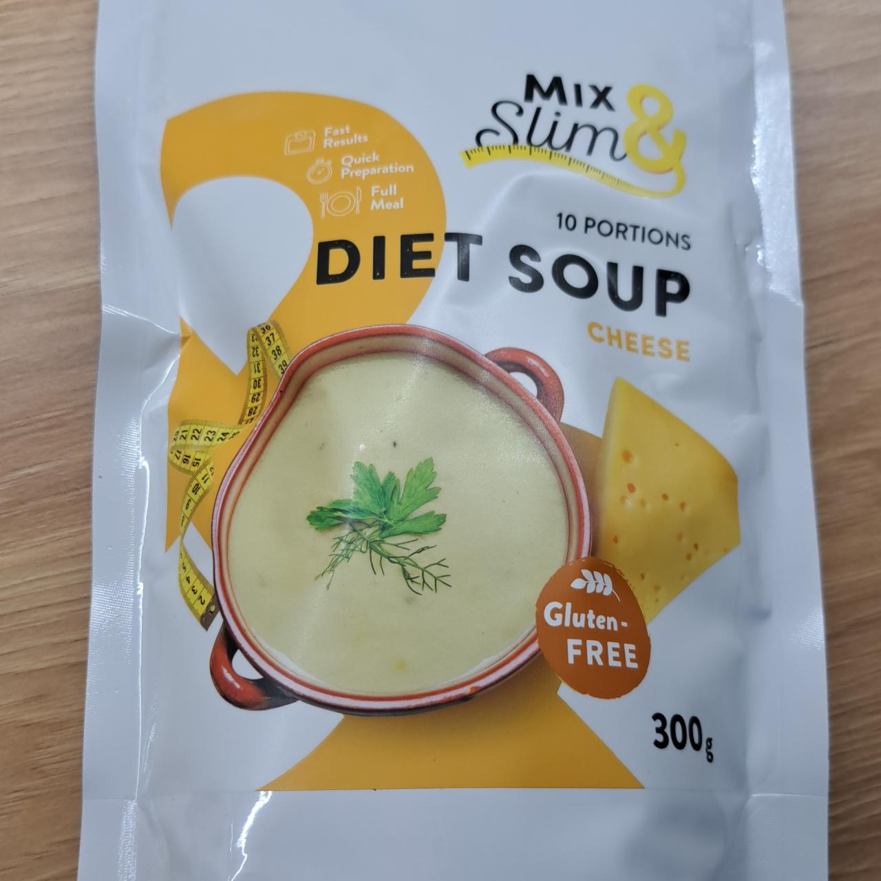 Fotografie - Diet soup cheese Mix & Slim