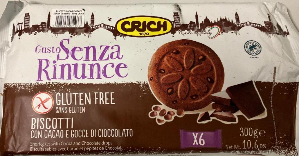 Fotografie - Gusto senza rinunce biscotti con cacao Crich