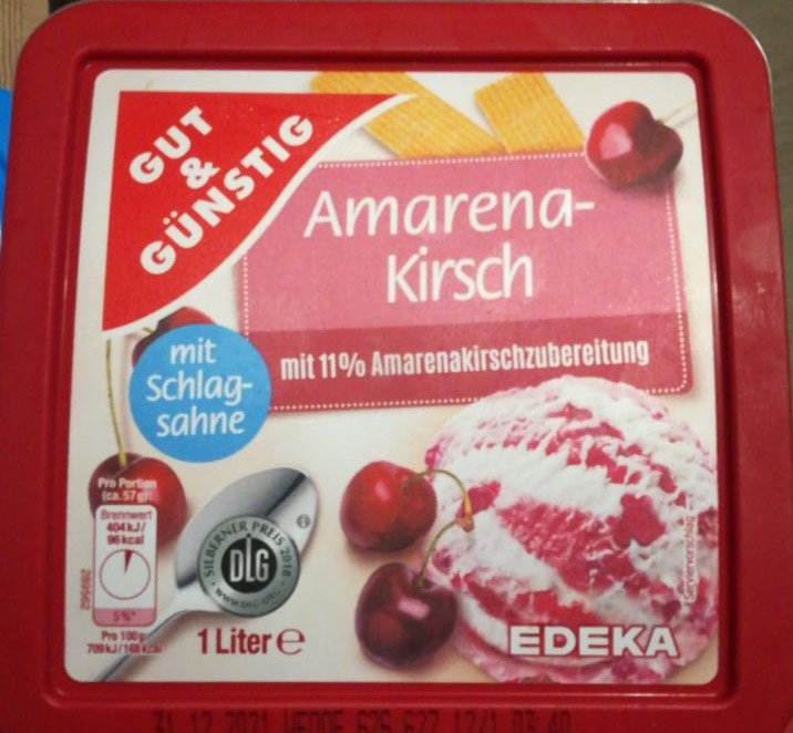 Fotografie - Amarena-Kirsch Edeka