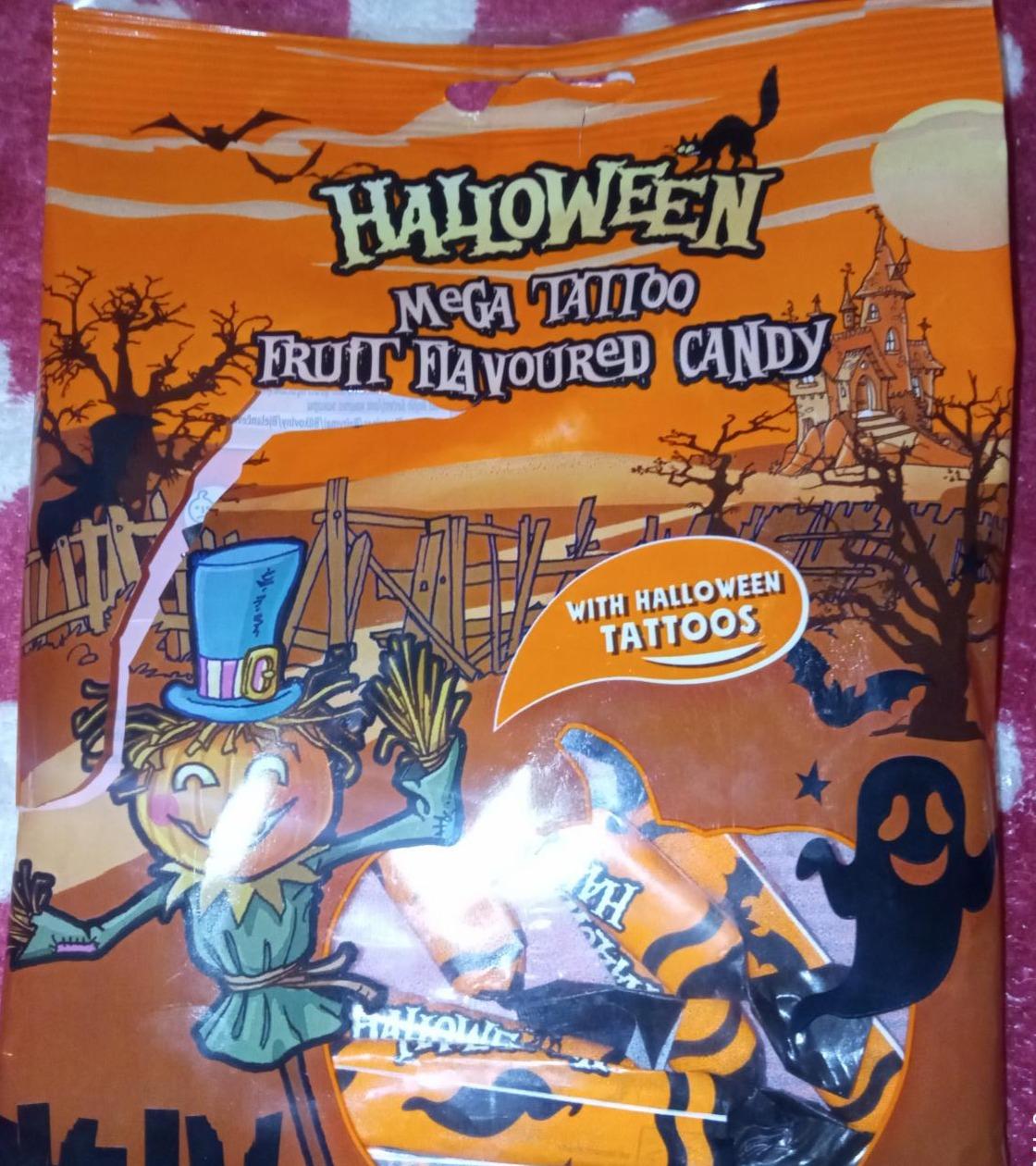 Fotografie - Halloween Mega Tattoo Fruit flavoured candy