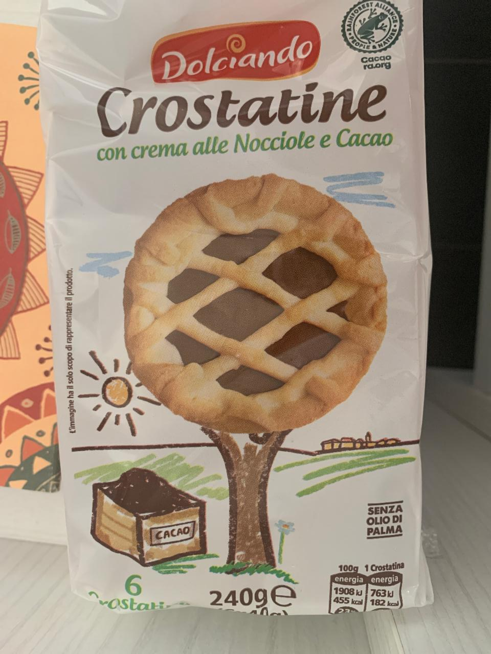 Fotografie - Crostatine con crema alle Nocciole e Cacao Dolciando