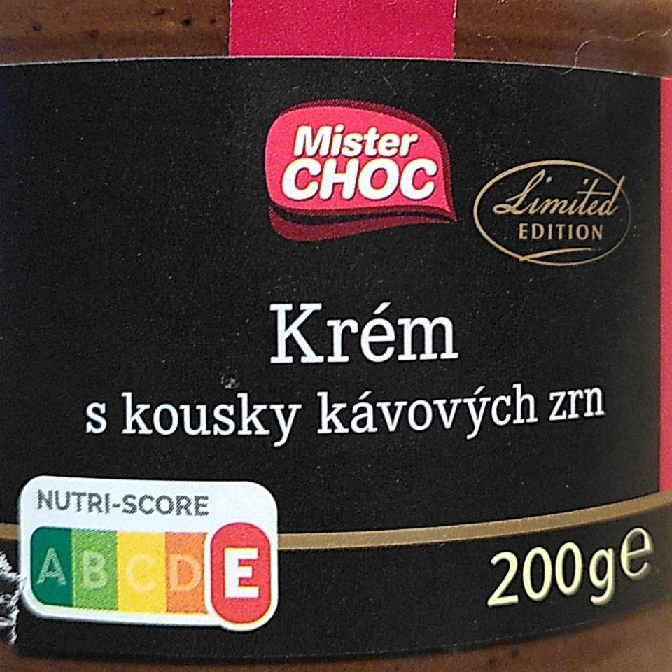 Fotografie - Krém s kousky kávových zrn Mister Choc