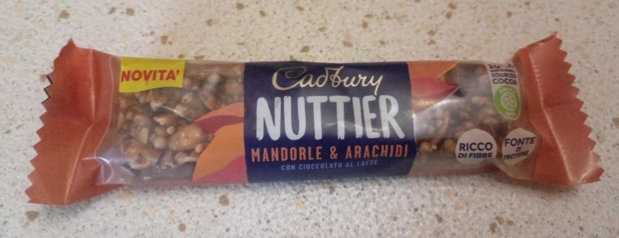 Fotografie - Nuttier mandorle & arachidi Cadbury