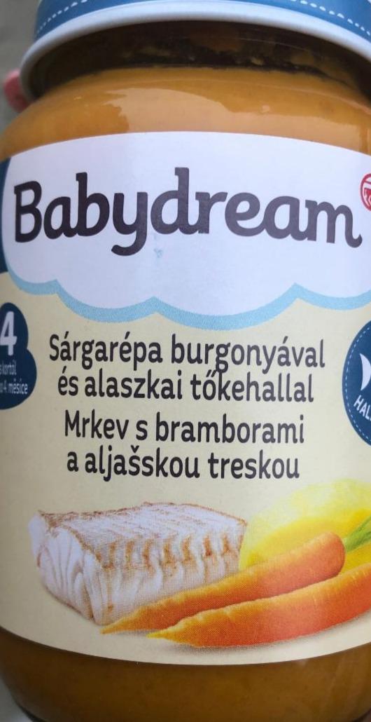 Fotografie - Mrkev s bramborami a aljašskou treskou Babydream