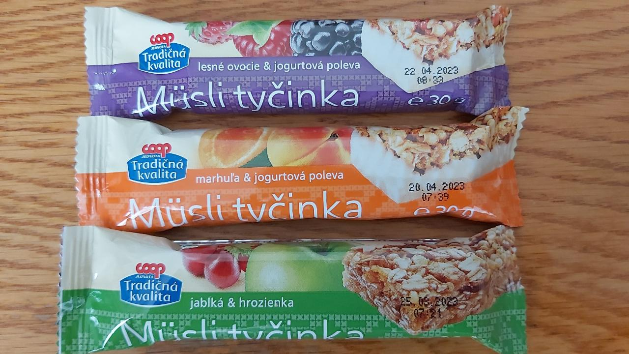 Fotografie - Müsli tyčinka COOP