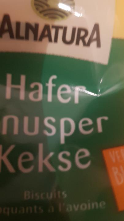 Fotografie - Bio Hafer Knusper Kekse Alnatura