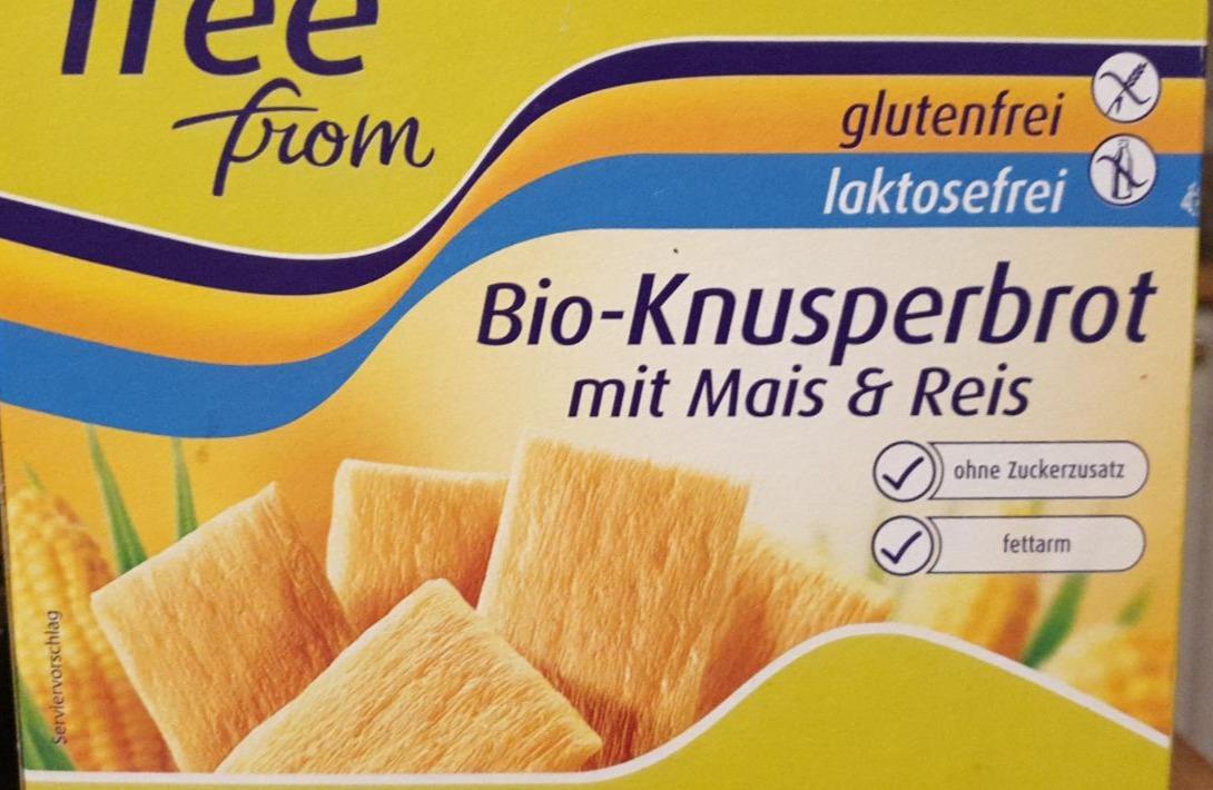 Fotografie - Bio-Knusperbrot Mais & Reis Spar free from