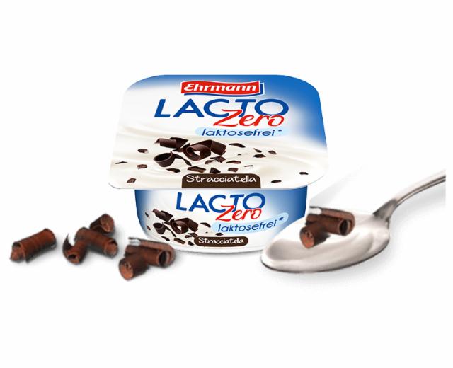 Fotografie - Lacto zero laktosefrei Stracciatella Ehrmann