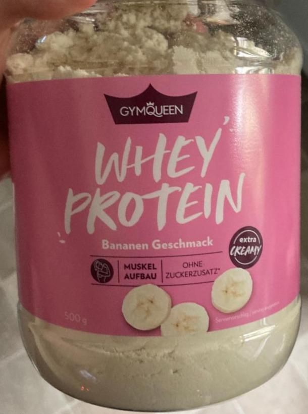 Fotografie - Whey Protein-Pulver Bananen geschmack GymQueen